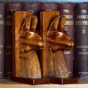 Peruvian Llama Bookends