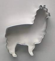 Alpaca Cookie Cutter